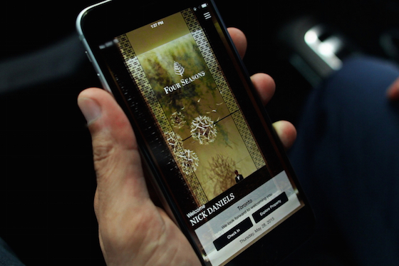Four Seasons Hotels & Resorts launched its first app in Europe and the Americas last summer.