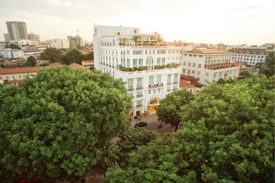 The Apricot Hotel is the site of the former Nam Huong Temple in Hanoi, Vietnam.
