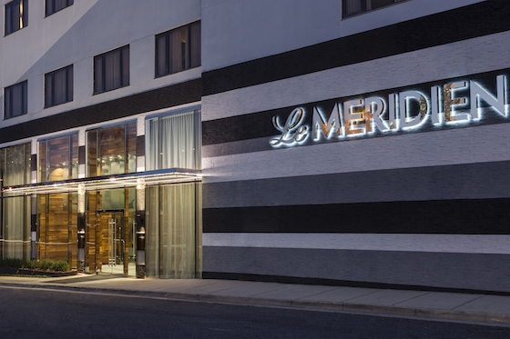Le Méridien Charlotte's is located in Charlotte's Uptown neighborhood. (Photos by Antoine Bootz and Jeffrey Goodman)