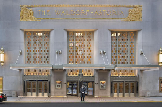 New York's Waldorf Astoria was sold in 2014 to China's embattled Anbang Insurance Group Co.