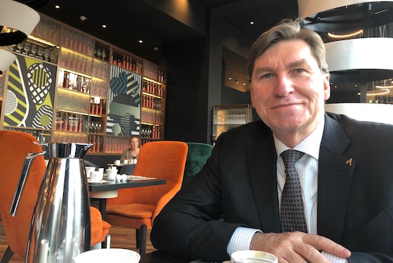 Chris Cahill at Pullman Hotel Berlin Schweizerhof, Germany