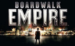 Promotional poster for HBO series "Boardwalk Empire," which provides the basis for Resorts Atlantic City's new theme