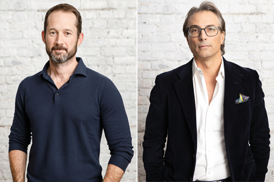 Founders Kevin Robinson (l.) and Mario Tricoci are positioning Aparium Hotel Group for growth.