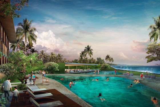 A rendering of Wyndham Tamasari Jivva Resort Bali