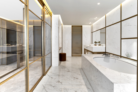 Suite bathroom at St. Regis Istanbul