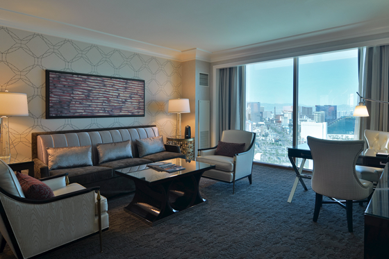 A new one-bedroom suite at Four Seasons Hotel Las Vegas. CLICK HERE TO VIEW FULL GALLERY