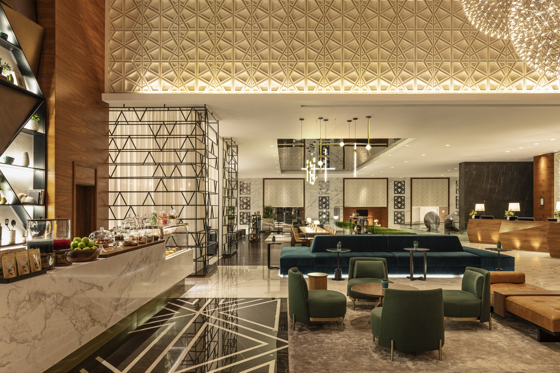 Sheraton Grand Dubai lobby