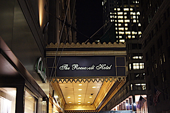 Manhattan's Roosevelt Hotel announced it is closing on October 31. | Enrique Vázquez via Flickr