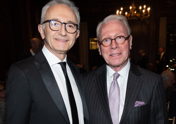 Hoteliers Herve Houdre and Frank Bowling