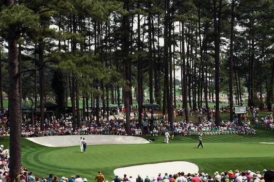 Not this year: The Masters golf tournament in Augusta, Georgia, postponed until this month, won't see the big crowds it has in years past due to the pandemic. | Getty Images