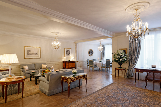 Royal Suite at Le Bristol Paris
